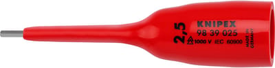 Knipex dopsleutel 3/8" hex.2.5 - 9839025