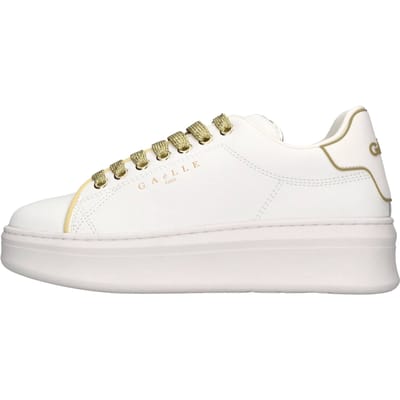Gaelle Paris Bianco Polyurethaan Dames Sneakers