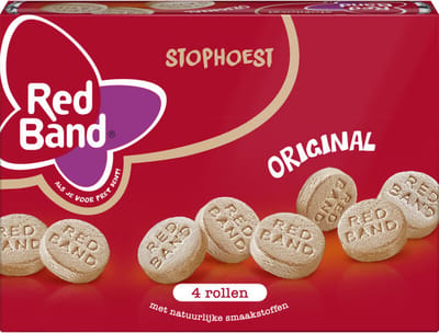 Red Band - Stop Hoest 4-Pack - 18x4 Packs - Grootverpakking - Keelsnoep - Keelsnoepjes - Zuigtabletten