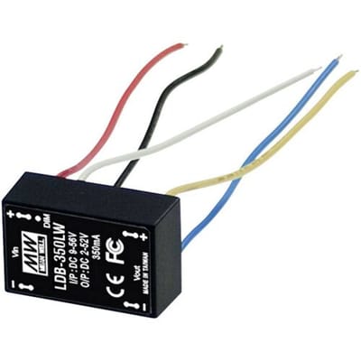 MW Mean Well DC/DC-LED-driver MEAN WELL LDB-300LW 300 mA 12 W 1 stuk(s)