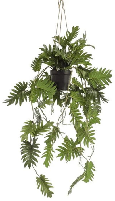 Fern hanging bush 80 cm kunstbloem zijde nepbloem Emerald