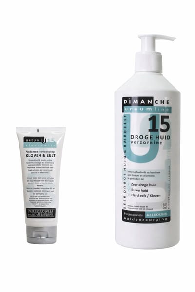 Ureumline U15 Klovenmilk – Ureum 15% - 100ml+500ml - Kloven, zeer droge huid en voeten, eelt & diabetes