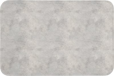 Badmat 90x60 cm - Antislip - Grijs - Beton - Industrieel - Badmatten voor badkamer - Badkamermat - Douchemat - Badkamer mat