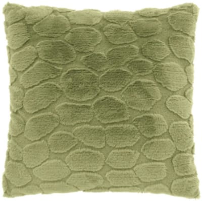 Unique Living kussen Daaf tea green 45 x 45 cm