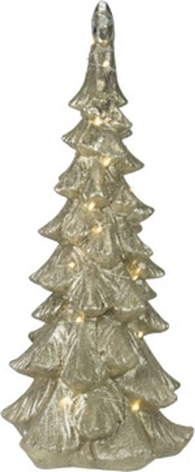 Cosy&Trendy Kerstboom - LED - Goud - 25, 5x26xH61cm - Polyresin