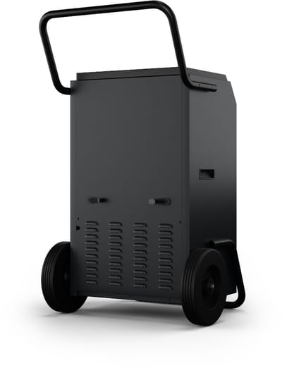 Klarstein DuraDry 90L luchtontvochtiger - 90 liter per dag, 24-uurs werking, automatisch ontdooisysteem, robuust materiaal, gemakkelijk te verplaatsen, voor kelders en grote ruimtes, elektrische luchtontvochtiger, ≤58 dB