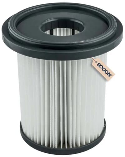 SQOON® Cilinderfilter geschikt voor Philips stofzuiger FC8047/02 - Gelijk aan model: FC8047/02 - Lang model 120 mm - Vervangt origineel filter voor optimale filtratie