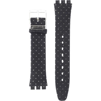 Swatch Plastic - Originals Medium (34mm) /Access/Solar/Musicall/Stop - G/SK/SL/SR/SS/SO28 AGE262 GE262 Flocon Horlogeband