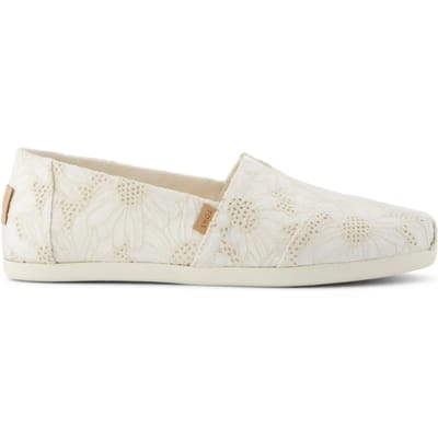 Bloemenmotief espadrilles dames Toms Classic