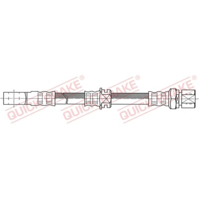 Remleiding QUICK BRAKE 50.909, links