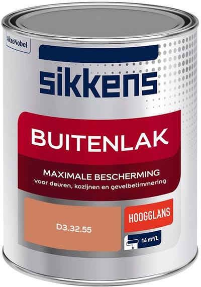 Sikkens - Buitenlak Hoogglans - D3.32.55 - Mengverf - 1 L