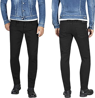 Replay M914.000.80693c1 Spijkerbroek Zwart 36 / 32 Man