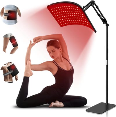 Rood lichttherapie paneel 2-in-1 voor volledige lichaamsverzorging met infraroodfunctie