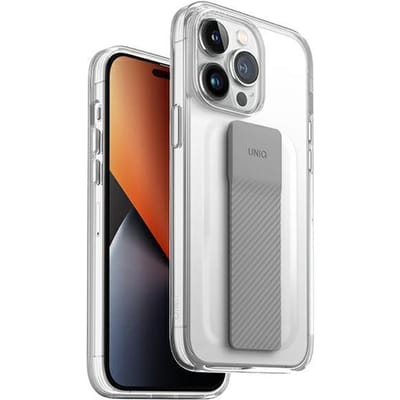 UNIQ Heldro Serie - iPhone 14 Pro Hoesje - Transparant - Hoogwaardige Bescherming - Perfecte Pasvorm