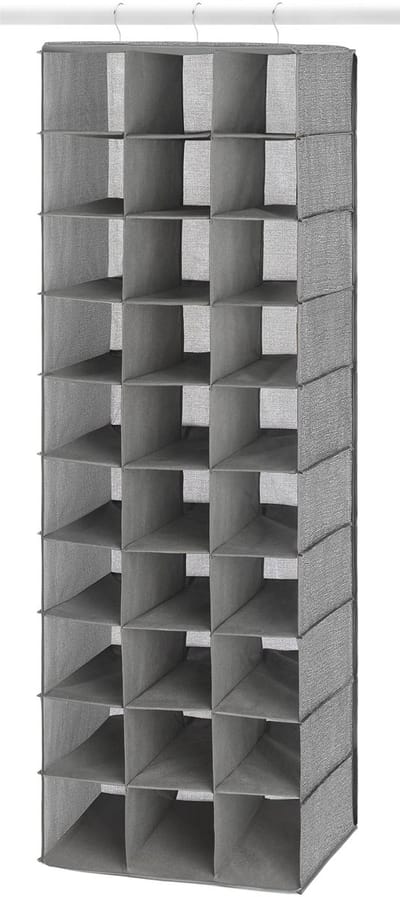 Unyqoos ® Ruime Hangende Opbergorganizer met 30 Vakken voor Slaapkamer en Meer