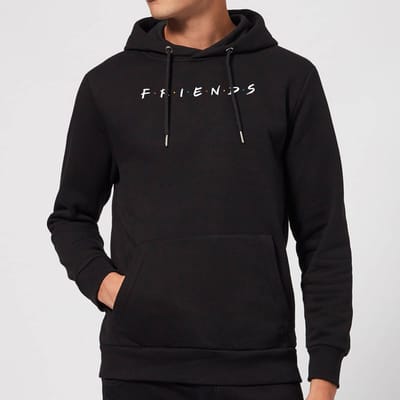 Friends Logo Contrast hoodie - Zwart - S