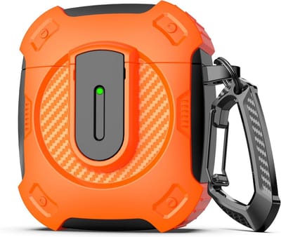 Hard Beschermhoesje voor AirPods 1 & 2 met Slot en Reinigingsset - Ruimtethema