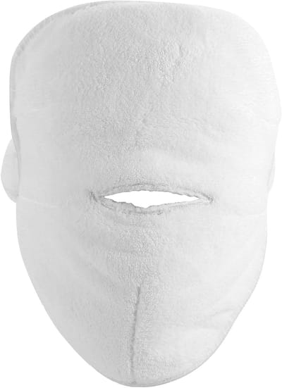 SnelShoppen - Gezichtsmasker Handdoek Schone Gezichtdoek voor Huidverzorging Gezondheid Handdoeken Gezichtsstoomdoek voor Vrouwen Spa Handdoek Vochtig