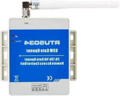 GSM Poortopener - Deuropener Relais - Toegangscontrole - Gratis Oproep Bediening - Quad Band - Zwart