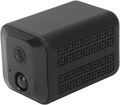Draadloze Beveiligingscamera - Kleine Camera HD - Huisbewaking - 5MP Groothoeklens - 15 x 9 x 5 cm - Wit