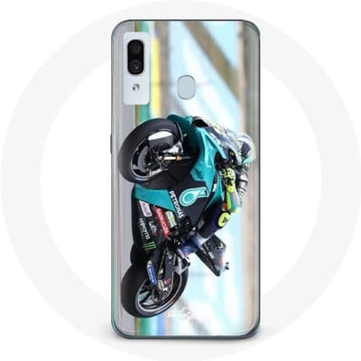 Coque pour Samsung Galaxy A20 Valentino Rossi pilote de moto