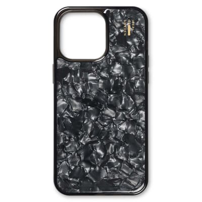 iDeal of Sweden Pearlized Case geschikt voor Apple iPhone 15 Pro Max - Zwart