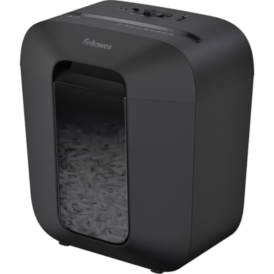Fellowes LX25 Papiervernietiger / Papierversnipperaar – P‑4 Cross‑Cut – 6 vellen – 11,5 liter – Voor thuis & thuiskantoor