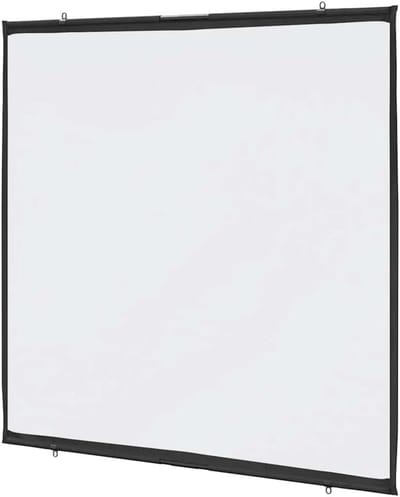 Projectiescherm Wandhangend - Beamer Scherm - Presentaties Geven - Mat Diffuus Oppervlak - 72 inch - Wit