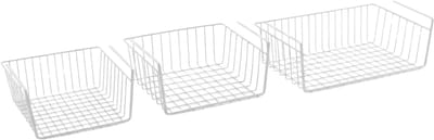 Metaltex - Set van 3 - Babatex Hangmand - 30-40-50 cm - Wit - Organizer voor keuken - kledingkast