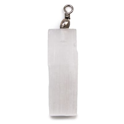 Ancient Wisdom - Edelsteen - Seleniet natuurlijke hanger multicolor one size - edelsteen, hanger, mineralen, kristallen, sieraden