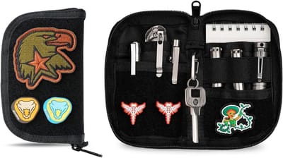 Kleine EDC Organizer met Meerdere Compartimenten voor Multitools en Gereedschap, Ideaal voor Dagelijks Gebruik