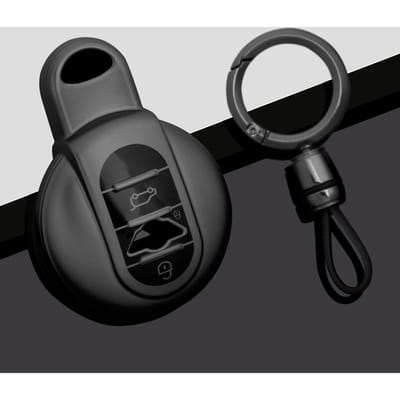 Étui Clé de Voiture Pour Bmw Mini Cooper Clubman Countryman R55 R56 R57 R58 R59 R6 Coque de Protection Télécommande Porte-clés Accessoires