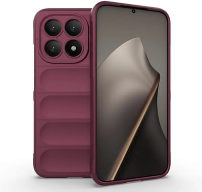 MobyDefend Hoesje - Geschikt voor Xiaomi 15T - TPU Gripcase - Donkerpaars