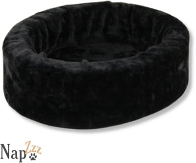 NapZZZ Orthopedische Bontmand Zwart No 2 56*50*15 cm