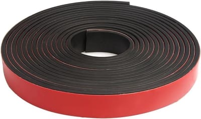 JGS Premium - Rubberen strips rol zelfklevend profiel mat afdichtingen 1 meter