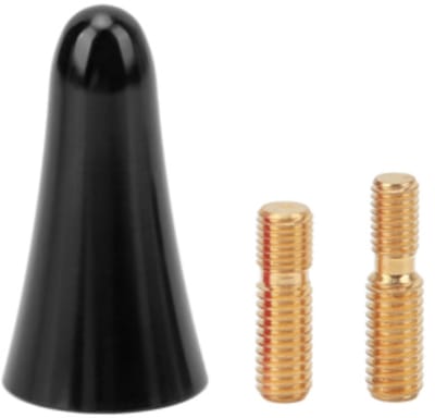 Korte Dakantenne Auto – Stubby Bee Sting 4 cm – RVS Hoog Rendement Antenne – Slijtvast & Weerbestendig – Geschikt voor Commodore SS/SSV/SV6 – Inclusief Adapterschroeven