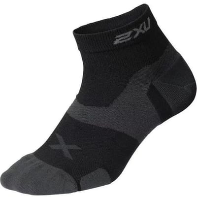 Sportsokken 2xu Chaussettes Vector Cushion 1/4 homme mi-mollet