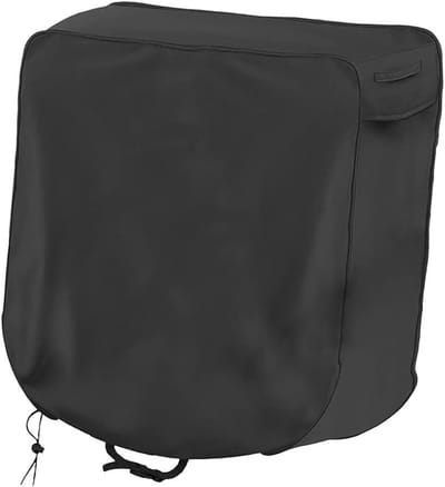 Tuinslang haspelhoes - Outdoor beschermhoes - Bescherming tegen weer - Waterdicht en UV-bestendig - 60x45x60 cm - Zwart