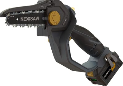 Batavia Accu 18V Nexxsaw V3 Eénhands-kettingzaag 7'' - Excl. Accu en Oplader - Werkzame lengte 150mm - 0° - 32° draaibare kop - Brushless motor - Oliesmering - Ultra