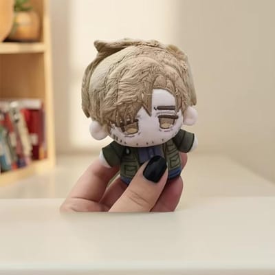 10cm James Sunderland Pluche Pop Hanger Anime Silent Hill 2 Lichaam Gevuld Speelgoed Sleutelhanger Gevulde Pop Fans Verjaardag Kerstcadeau 10cm gray