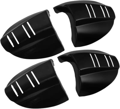Set van 4 Veiligheidsbrillen met Zijkanten, Duidelijke Lens, Oogbescherming en Comfortabele Pasvorm