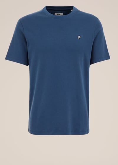 WE Fashion Heren Regular fit T-shirt met embroidery