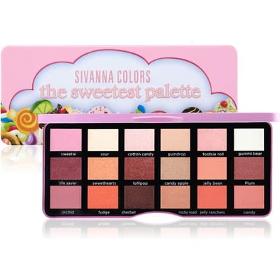 SIVANNA COLORS Palette la plus douce 26 g. - HF7006 26 g. black