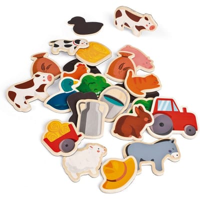 Janod - Magneetset - Boerderijthema