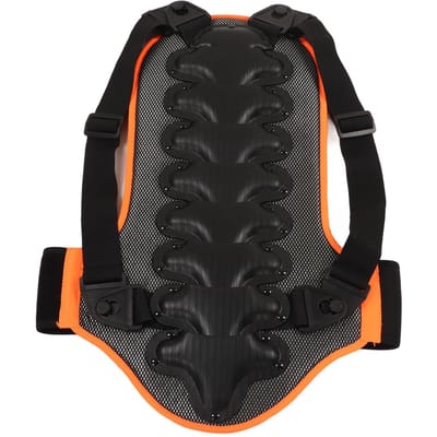 Gilet Protecteur Corps Poitrine Colonne Vertébrale pour Enfant Moto Cross Enfant Combinaison Blindée pour Vélos Moto Motocross Ski black
