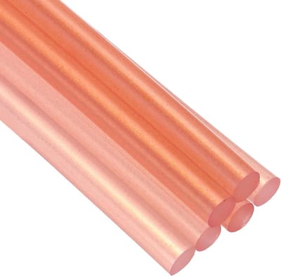 Lijmpistool Sticks - Kleurrijke Lijm - Repareren Knutselen - Sterke Hechting - 7 mm x 100 mm - Perzikroze