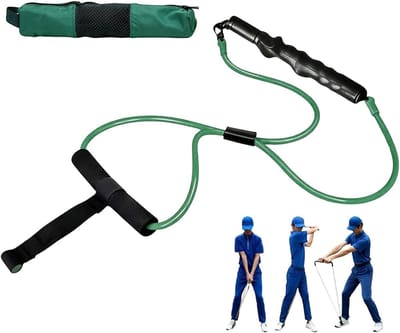 Golf Swing Trainer - Zwaai Hulp - Golfvaardigheid Verbeteren - Versterkt Spiergeheugen - 67 cm Lengte - Groen