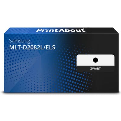 PrintAbout huismerk Toner MLT-D2082L/ELS (SU986A) Zwart Hoge capaciteit Geschikt voor Samsung