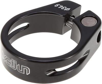 Zadelpenklem Fiets 34.9mm Aluminium Quick Release voor Racefiets en Mountainbike
