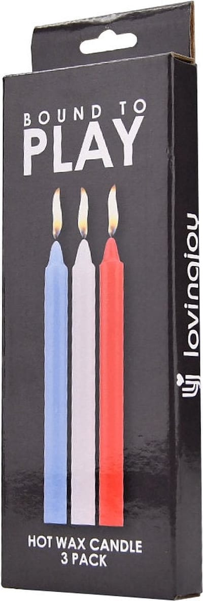 Power Escorts Bound to Play - Hot Wax Candles 3 Pack - Kaarsen Voor Stoute Meisjes